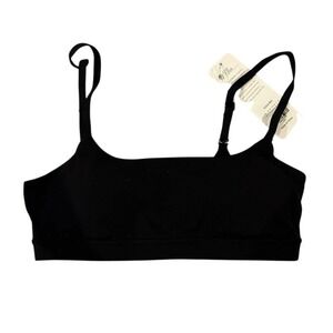 Crazy Yoga Black Women's Bralette NWT Size 6